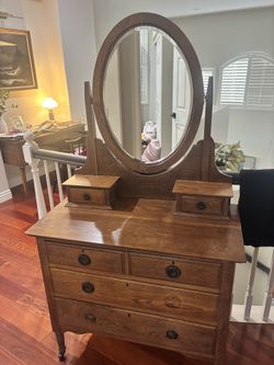Solid Wood Antique Dresser
