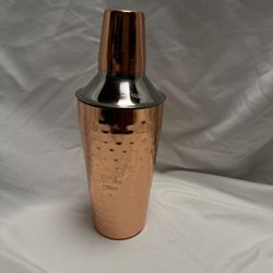 Crofton Chef's Collection Copper Plated/Stainless Steel Cocktail Shaker