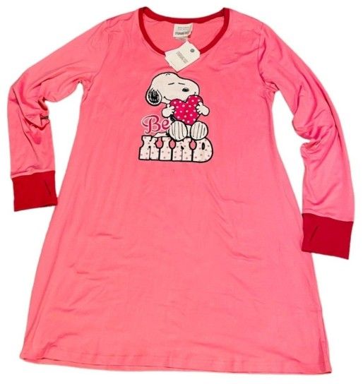 Peanuts Snoopy Heart Be Kind Sleepshirt Nightgown
