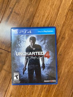 Ps4 Uncharted 4: A thief’s End. Unplayed and New CD