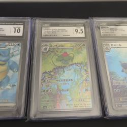 CGC Graded Pokemon Cards
