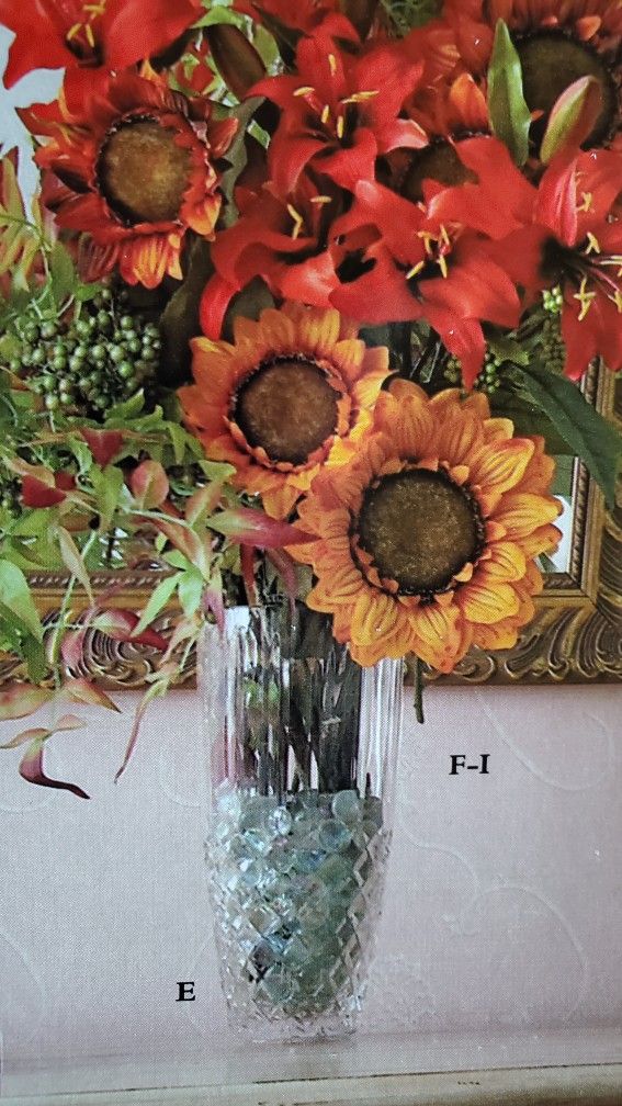 Home Interiors Heirloom Crystal Vase only