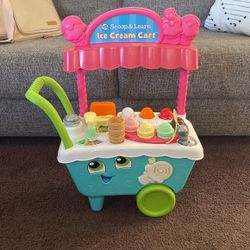 Leap Frog Scoop And Learn Ice Cream Cart