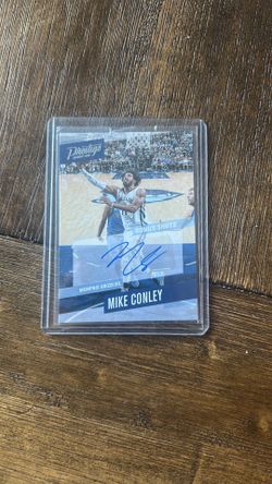 Mike Conley 2017-18 Panini Prestige Bonus Shots Auto