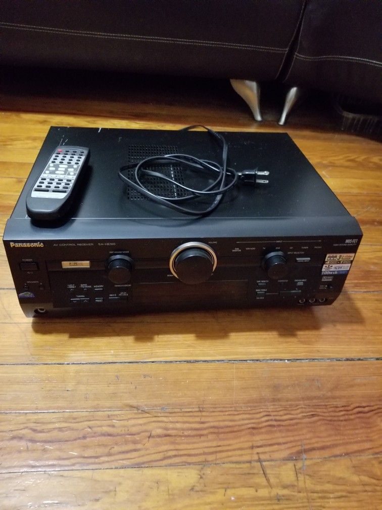 Panasonic SA-HE100 350 Watt AV Control Receiver MOSFET With Remote