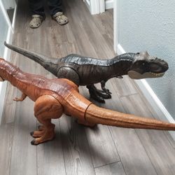 Jurassic park colossal T. Rex toy.