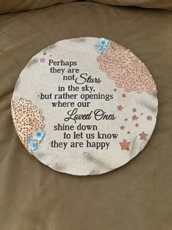Memorial Stone Plaque