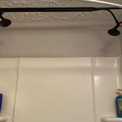 Boona double shower head attachement