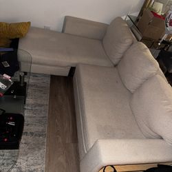 couch with pull out bed and storage