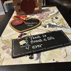 For A Teacher ( Really Cute Decor) $15