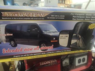 Rear view mirror extension