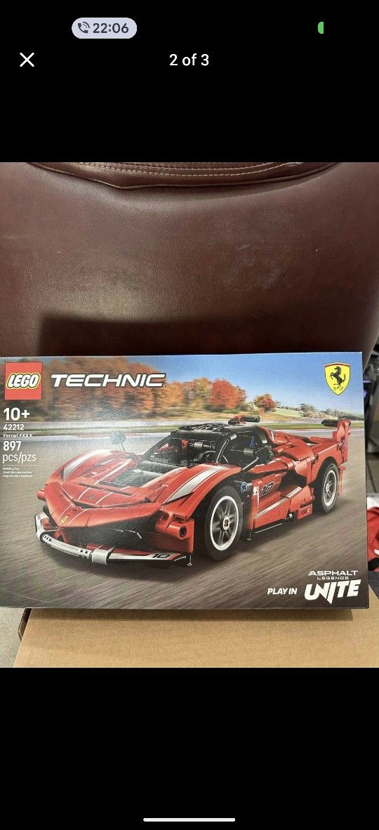 LEGO Technic Ferrari FXX K Kids Toy Car 42212