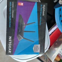 Nighthawk Ac 1900 Smart WiFi Router Gaming/streaming