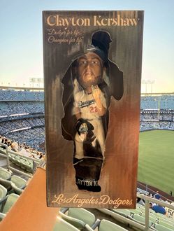 Clayton Kershaw 2026 “Last Game” Bobblehead LA Dodgers SGA 8/14/26 NEW IN BOX!