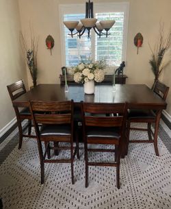 Dining Table Set For 6
