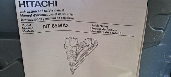 Hitachi NT 65MA3 Finish Nailer