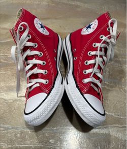 Converse Chuck Taylor All Star High Top Red Sneakers Women’s 7.5 / Men’s 5.5