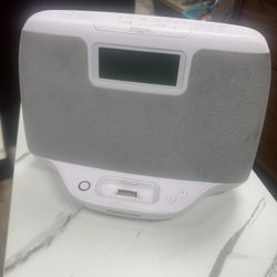 Memorex Alarm Clock Radio with iPod Dock and Speakers