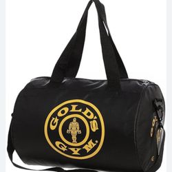 Medium Gold Gym Bag