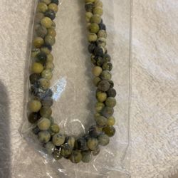 Beaded Necklace And Bracelet