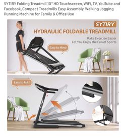 hydraulic Foldable Treadmill