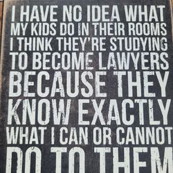 NO idea what Kids Do Lawyers Kathy's Primitives Sayings