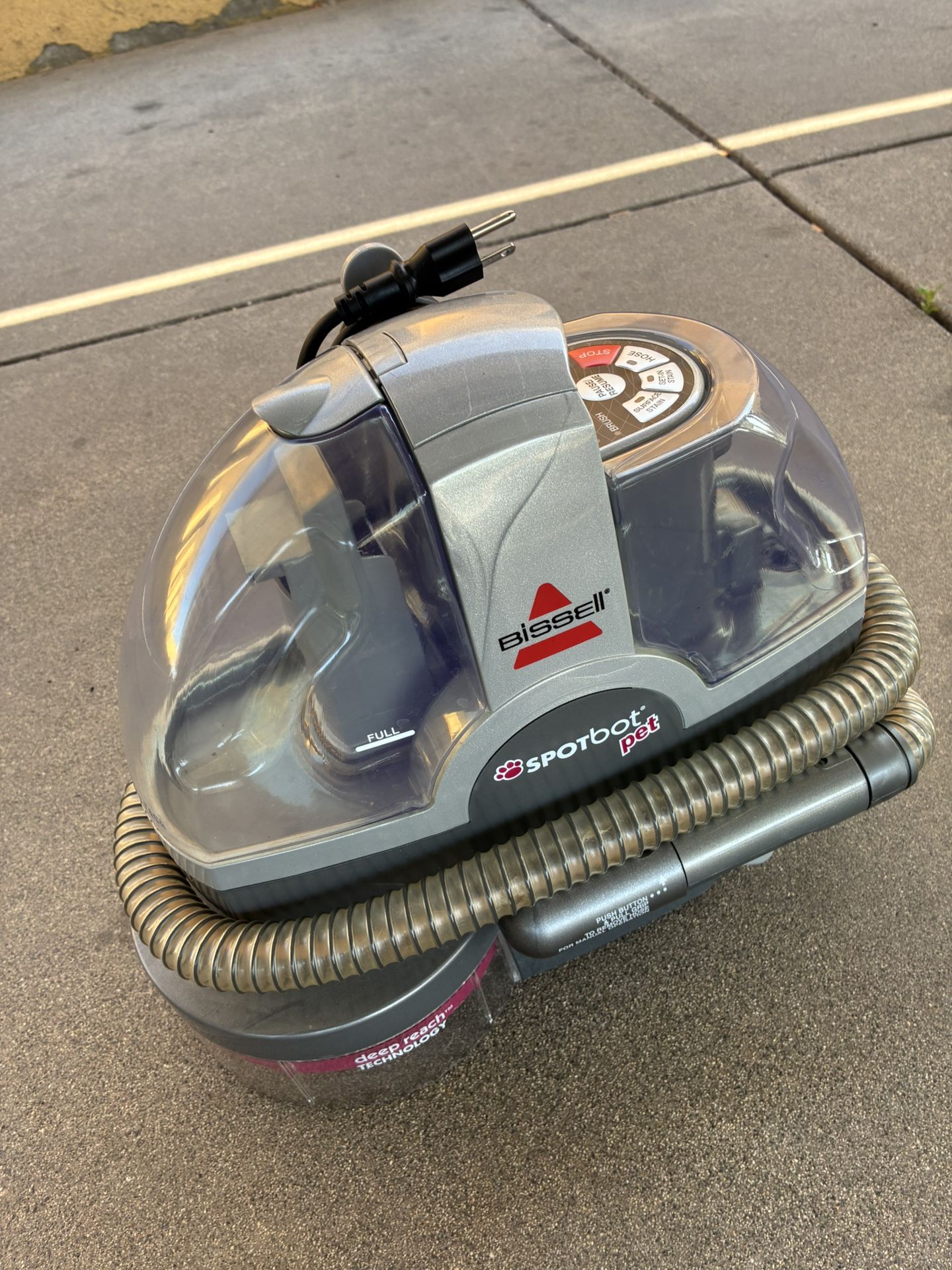 Bissell SpotBot Pet Portable Hands Free Spot & Stain Cleaner