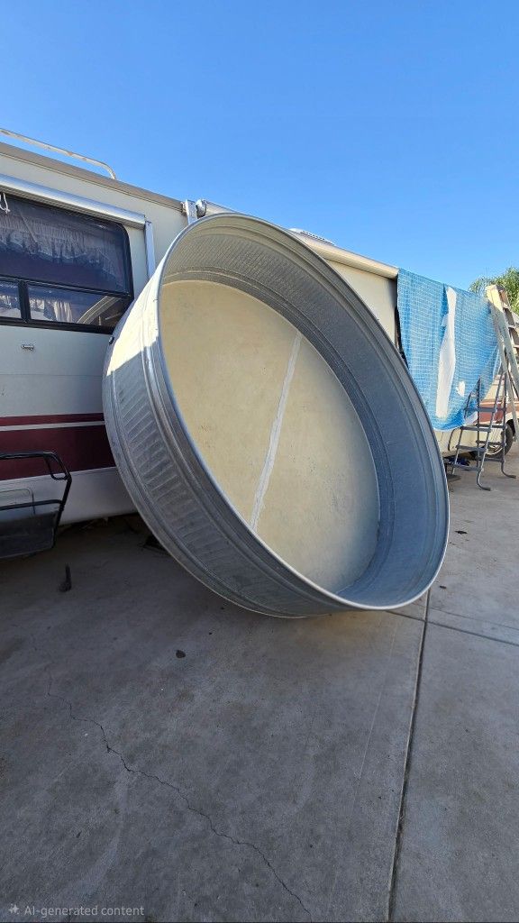 County Line 8ft Aluminum Stock Tank 