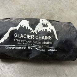 Glacier 1046 Passenger Cable Tire Chain - Set of 2