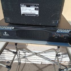 2500 Watt Amp & Speaker