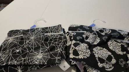 N. Peoria Brand New Junior Leggings Pants Spiders And Skulls Sz Xxxl Please Read Description For Pick Up Location Options 