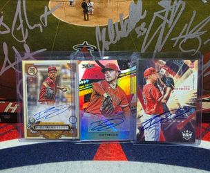 Reid Detmers Angels Autographs Baseball Cards Rookies