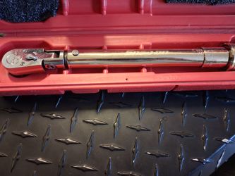 Snap-on torque wrench Flex head 3/8 Drive