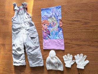 3T Ski Bib, hat, gloves, neck gaiter