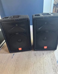 Two JBL Speakers - JRX100