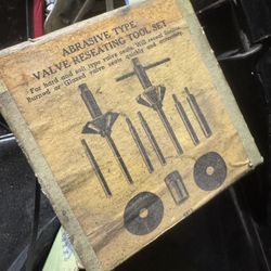 Abrasive type Valve Reseating Tool Set