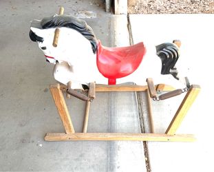 1950’S RIDING BOUNCY HORSE