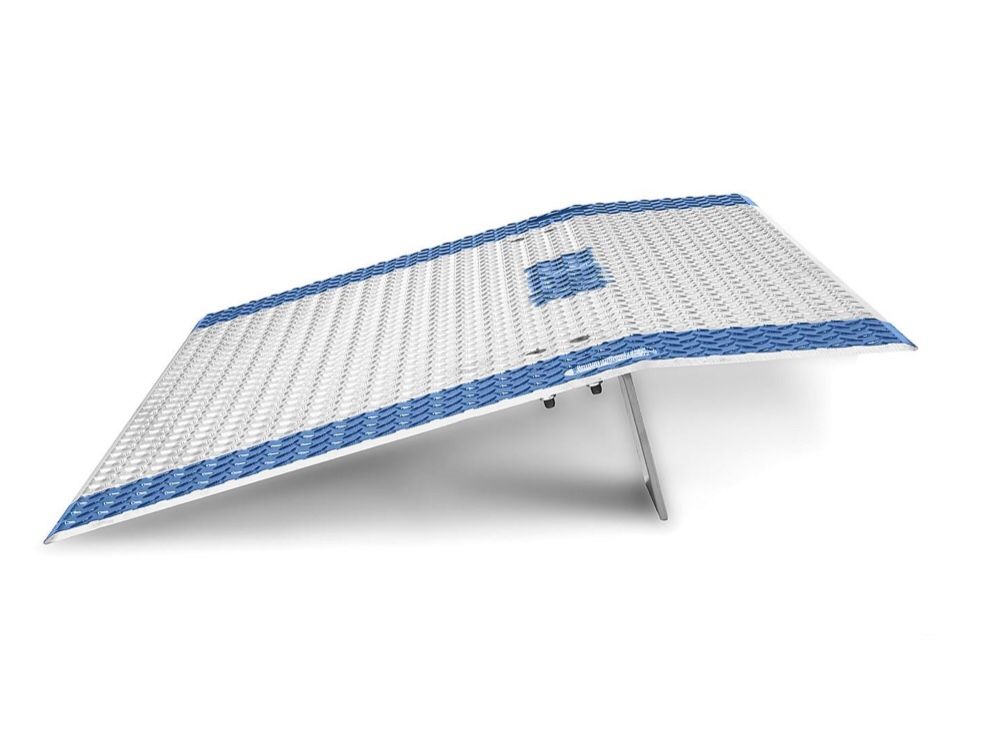 Aluminum Forklift pallet jack loading dock ramp