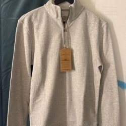 Faherty Knit Quarter Zip XS