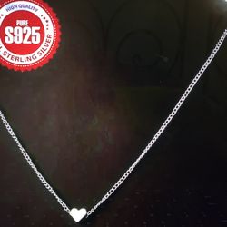  Love Heart Pendant Necklace    Great For Christmas 