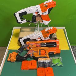 Nerf Doomlands Blaster Bundle – Fully Loaded with Darts, Magazines, and Scope!