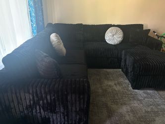 Black Sectional Couch