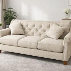 La-Z-Boy Beige Sofa – Like New 🛋️ 