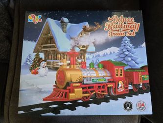 New Play Moon Deluxe Railroad Train Set