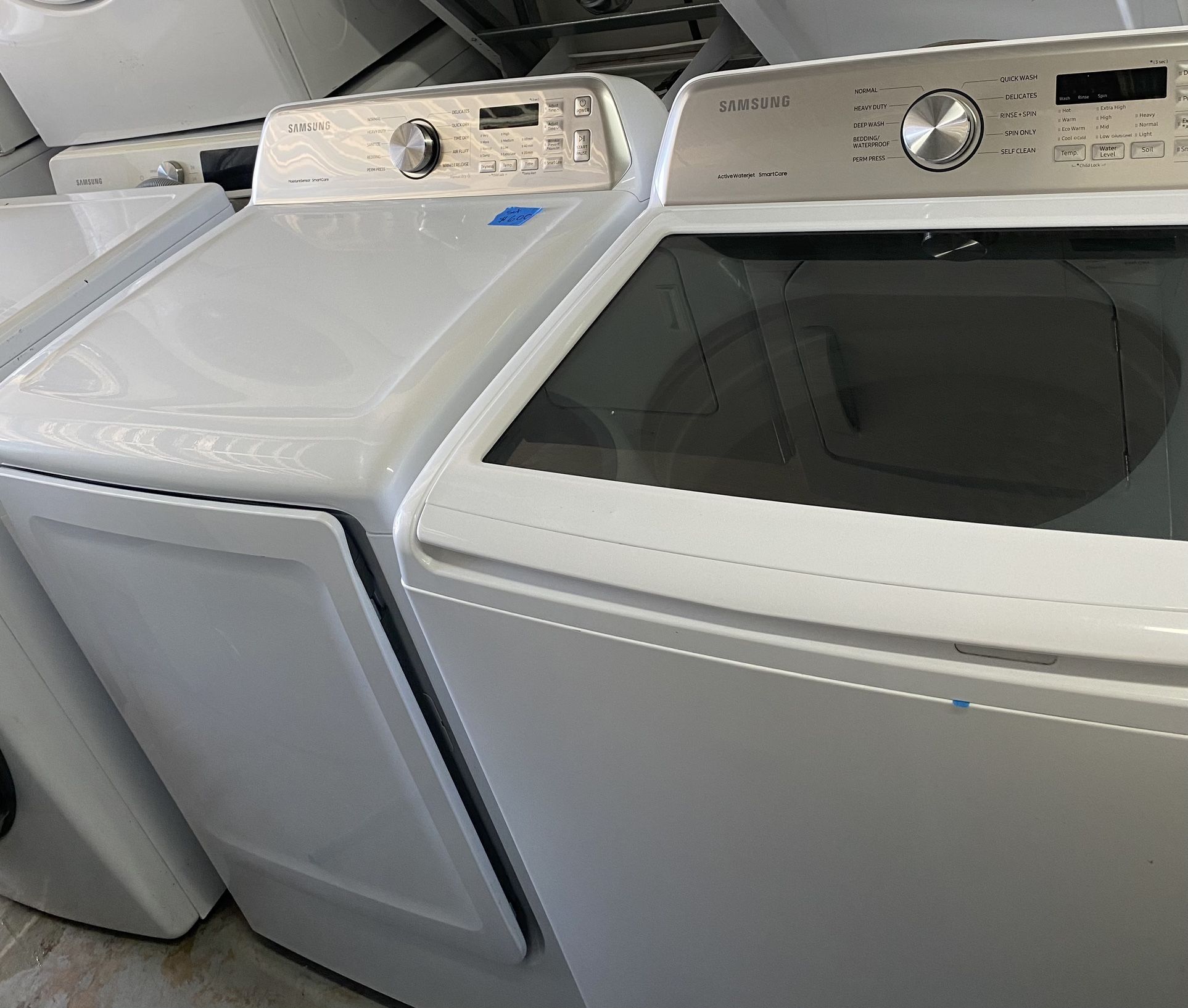 Samsung Washer And Dryer Set Working Good