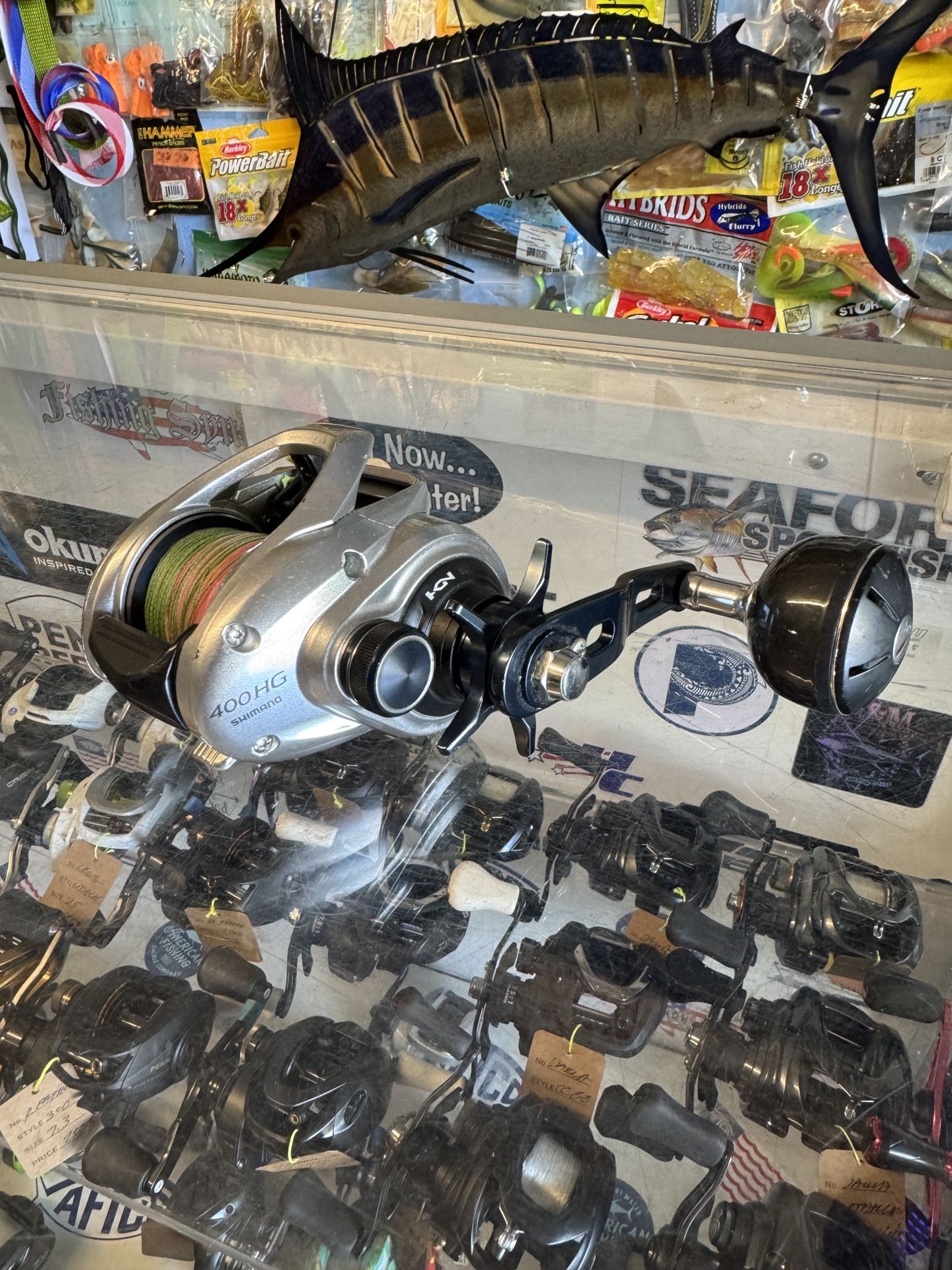 Shimano Tranx 400 Great Condition Casting Fishing Reel. Ready to Go.