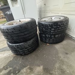 Tires - 2  are  275/40R17 ,  2 are 245/45R17  