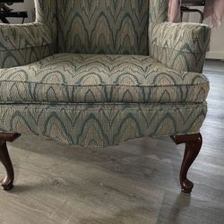 Ethan Allen Classic Wingback  Chairs