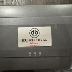 CAR STEREO AMPS- DB Drive Euphoria  