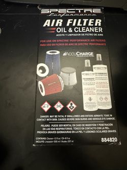 Spectre Air Filter Oil & Cleaner Kit 884820